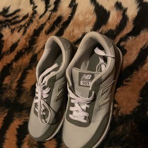 New balance 501 gray and white